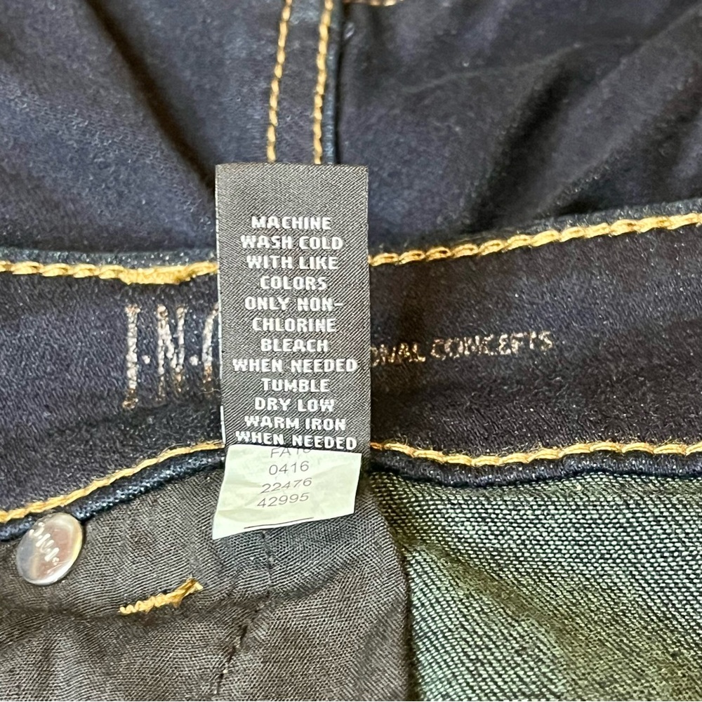 NWT INC International Concepts Women's Size 16L Curvy Fit Skinny Leg Jeans - Picture 10 of 13